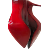 Christian Louboutin Black & Red Ombré Patent Stiletto Heel - UK 6.5 Online now