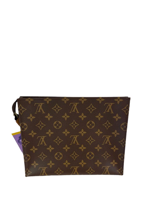 Louis Vuitton Monogram Canvas  Pochette Toilette 26  Fashion