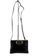 Maje Monochrome Leather Crossbody bag Online Sale