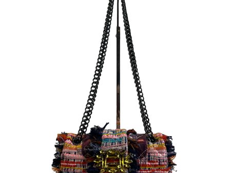 Kurt Geiger Multicoloured Fabric Chain Crossbody For Discount