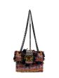 Kurt Geiger Multicoloured Fabric Chain Crossbody For Discount