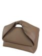 JW Anderson Taupe Quilted Leather  Twister  Shoulder Bag Online