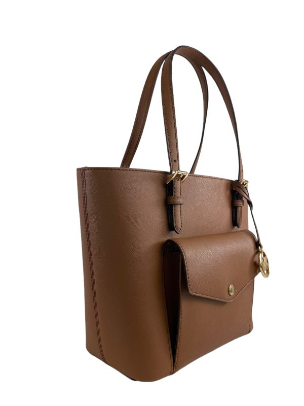 Michael Kors Tan Leather Tote on Sale