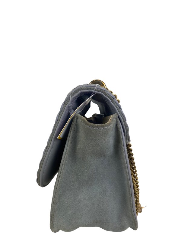 See By Chloe Grey Suede Shoulder Bag Online now