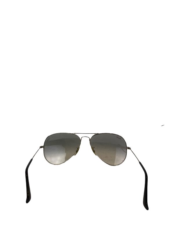 Rayban Tinted Silvertone  Aviator  Sunglasses Online