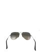 Rayban Tinted Silvertone  Aviator  Sunglasses Online