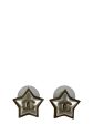 Chanel Goldtone Star CC Earrings For Discount