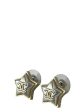 Chanel Goldtone Star CC Earrings For Discount