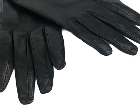 Prada Black Leather Gloves - As Seen on Instagram 18 10 2020 Supply