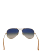 Raybans Goldtone Aviator Sunglasses Online