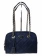 Prada Blue Nylon Shoulder Bag Fashion