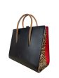 Christian Louboutin Black Leather Tote Sale