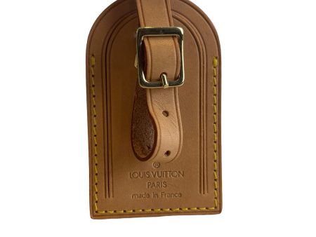 Louis Vuitton Tan Luggage Tag Cheap