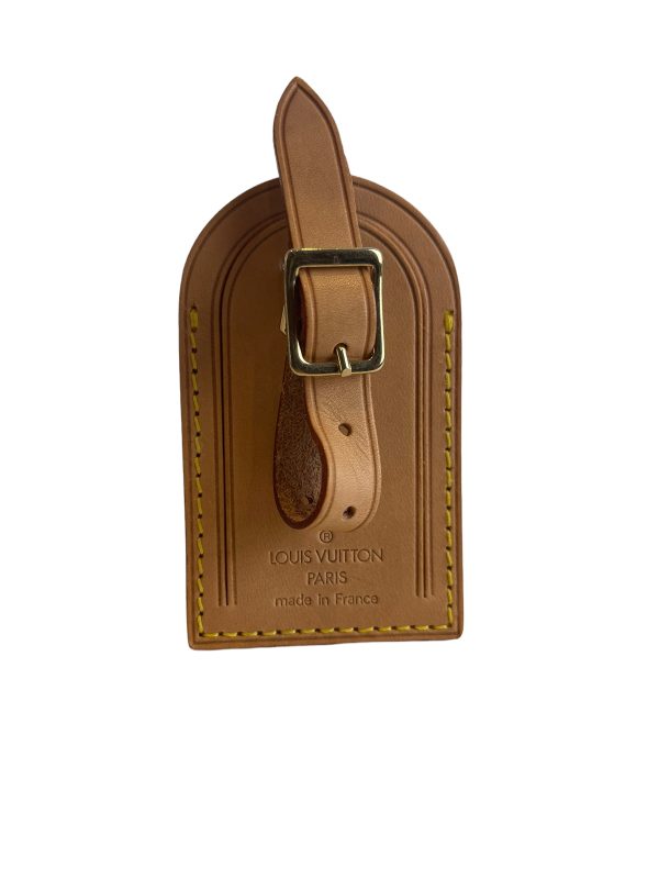 Louis Vuitton Tan Luggage Tag Cheap