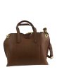 Calvin Klein Brown Leather Handbag Online Sale