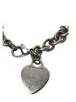 Tiffany & Co Sterling Chain Link Heart Bracelet - As Seen on Instagram Online now