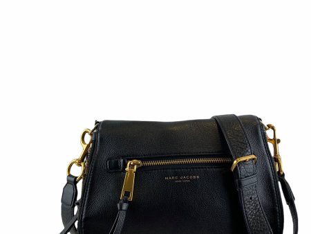 Marc by Marc Jacobs Black Leather  Recruit  Crossbody Sale