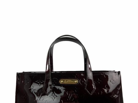 Louis Vuitton Armante (Plum) Vernis Leather  Wilshire  Tote on Sale