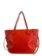 Coach Red Leather Tote Hot on Sale