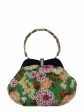 Japanese Vintage Multi Floral Beaded Handbag For Discount