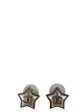 Chanel Goldtone Star CC Earrings For Discount