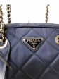 Prada Blue Nylon Shoulder Bag Fashion