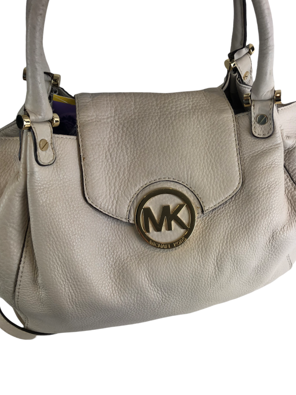 Michael Kors White Leather Crossbody Online now