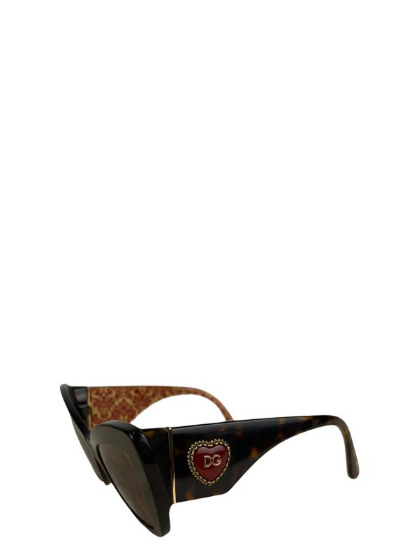 Dolce & Gabbana Tortoise Shell Oversized Sunglasses Online Hot Sale