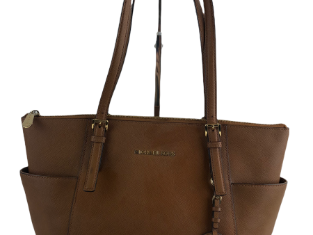 Michael Kors Tan Leather Tote w  Adjustable Straps Sale