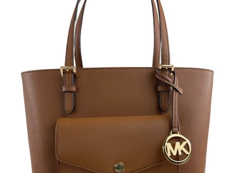 Michael Kors Tan Leather Tote on Sale