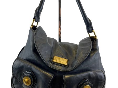 Marc by Marc Jacobs Black Leather Shoulder Bag Online Sale