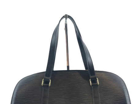 Louis Vuitton Black Epi Leather ‘Soufflot’ Bag Online