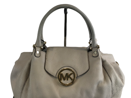 Michael Kors White Leather Crossbody Online now