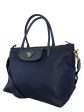 Prada Navy Nylon Crossbody Tote Sale