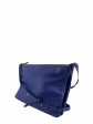 Celine Electric Blue Leather  Trio  Crossbody For Cheap