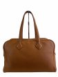 Hermès Tan Clemence Leather  Victoria 2  Tote Discount