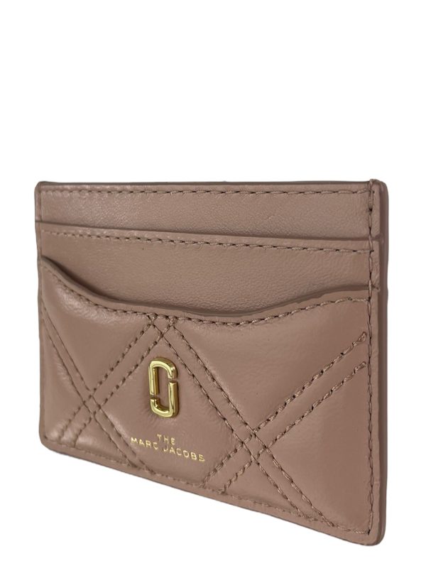 Marc Jacobs Nude Leather Cardholder For Discount