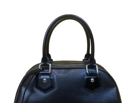 Louis Vuitton Black Episode Leather  Montaigne  Bowling Bag Discount