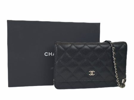 Chanel Black  Wallet on Chain  Crossbody - As seen on Instagram 19 11 20 Hot on Sale