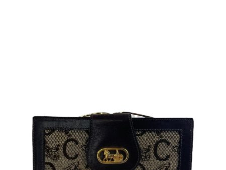 Celine Vintage Monogram Canvas Wallet Fashion