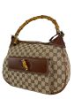 Gucci Monogram Canvas Hobo with Bamboo Handle For Discount