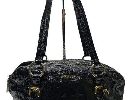 Prada Black Patent Leather Tote - As Seen on Instagram Fashion