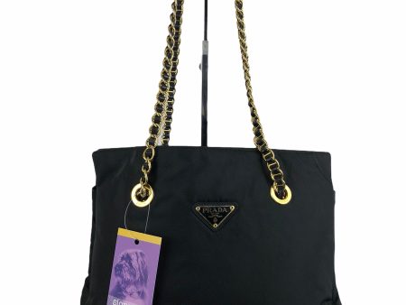 Prada Black Canvas Tote - As Seen on Instagram 27 09 2020 Online Sale