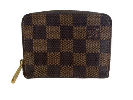 Louis Vuitton Damier Ebene Canvas Zip Wallet Online