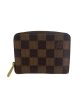 Louis Vuitton Damier Ebene Canvas Zip Wallet Online