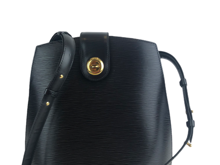 Louis Vuitton Vintage ‘Cluny’ Black Epi Leather Shoulder Bag Online