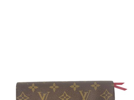 Louis Vuitton Brown Monogram Canvas Wallet For Cheap