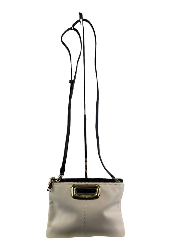 Maje Monochrome Leather Crossbody bag Online Sale