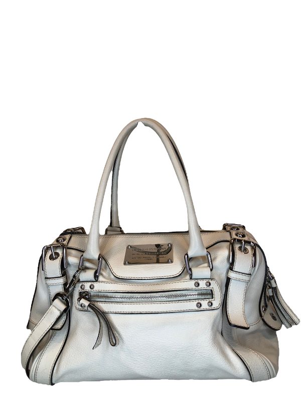 Dolce & Gabanna White Leather Tote Sale