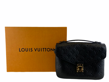 Louis Vuitton Black Empreinte Leather Pochette Metis - As Seen on Instagram 17 03 21 For Cheap